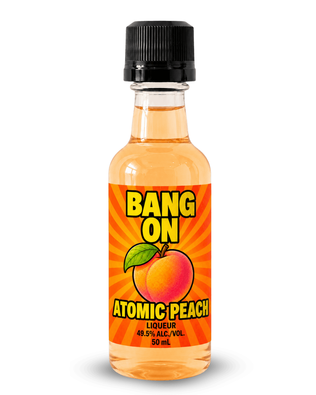 Bang On Atomic Peach bottle